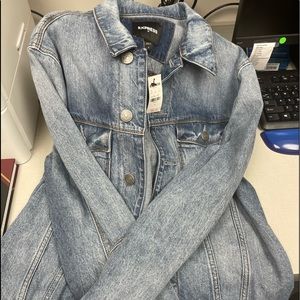 Men express denim jacket size small - brand new